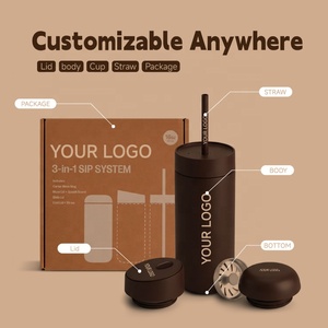 แก้วเก็บความร้อน YEWAY พร้อมฝา 3 แบบ เหมาะสำหรับ Black Friday, Cyber <span class=keywords><strong>Monday</strong></span>, วันขอบคุณพระเจ้า, ฮาโลวีน และโปรโมชั่นวันหยุดต่างๆ - Product Image 1