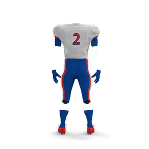 Uniforme de football américain sur mesure, léger, à manches courtes, pour les entraînements des joueurs, vêtements pour hommes - Product Image 3