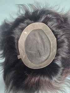 Prothèse capillaire en cheveux humains Remy indiens, modèle Los Angeles - Styles bouclés crépus et ondulations profondes, texture lisse, Bangladesh - Product Image 4