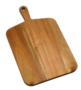 Planche à découper en bambou rustique épais avec une texture unique, passe au lave-vaisselle, idéale pour les cuisines de luxe, préparation alimentaire professionnelle - Product Image 5