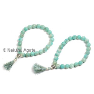 Bracelet de yoga premium en mélange de pierres de lave et de quartz rose – Pierres précieuses naturelles en gros - Product Image 5