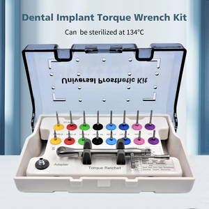 Dental Implant Prosthetic Kit 16 Latch <b>Drivers</b> | Universal Surgical Tool Wrench <b>Set</b> Stainless Steel OEM Supplier - Product Image 1