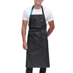 Delantal de Cocina Lavable de Alta Calidad, Venta al por Mayor, Transpirable, con Logotipo Personalizado, Unisex, Servicio OEM - Product Image 5