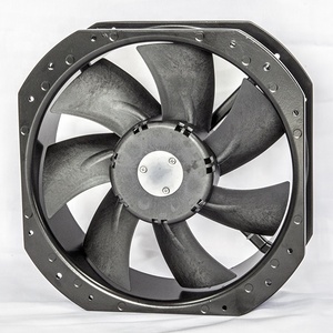 Ventilador axial de alta temperatura para sala de fumadores, 115/230V, con aspas de PBT termoplástico, rodamientos de bolas, industrial, de Taiwán - Product Image 1