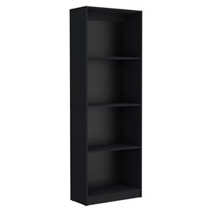 Lainor 3 pezzi nero libreria per la casa Set 74 \ "largo con 13 ripiani per soggiorno - Product Image 6