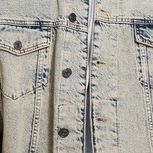Conjunto de Jeans Casuales Modernos de Invierno para Hombre, Ropa Urbana, Cómodos y Transpirables, Chaqueta y Pantalones de Mezclilla 100% Algodón, Dos Piezas, Ropa Personalizada - Product Image 5
