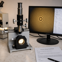 Reliant Lab High Accuracy Electronic LCD Newton Ring Testing Equipment for Textile & Metal Material Measurement 220V/380V
