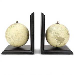 Porte-livres contemporains en fer forgé à structure géométrique pour bibliothèque moderne, bureau et design intérieur minimaliste, avec option de marque privée - Product Image 3