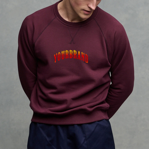 Sudadera Hecha a Medida, Ligera, de Mezcla de Algodón, Cuello Redondo, Marca Privada, Fabricante OEM ODM, Suministro al por Mayor - Product Image 1
