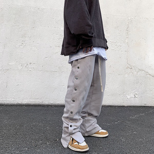 <b>Men</b>’s Stylish <b>Baggy</b> Pants Loose Relaxed Fit Casual Trousers with Wide Leg Design Comfortable Everyday Streetwear Bottoms - Product Image 4