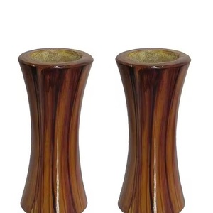 Maceta de yute tallada a mano, ecológica, estilo barril de whisky, 15 pulgadas, color marrón roble, para interior/exterior, para el hogar y el jardín - Product Image 4