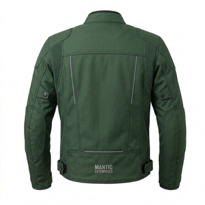 Chaqueta de Motociclismo para Hombre, Talla Grande, Transpirable, de Malla, 100% Poliéster, Antiarrugas, de Secado Rápido, con Logotipo Personalizado - Product Image 2