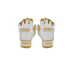 Premium Cabretta Leather <b>Padded</b> Batting Gloves OEM Private Label Wholesale Unisex High Quality Custom batting glove - Product Image 1