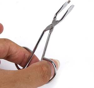 Pince à épiler et ciseaux à sourcils de qualité supérieure en acier inoxydable professionnel pour l'épilation des poils du visage et des sourcils, pour femmes et hommes - Product Image 5