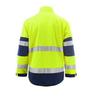 เสื้อแจ็คเก็ตนิรภัยสำหรับผู้ชายรุ่นใหม่ล่าสุด บริการ OEM คุณภาพสูง สะท้อนแสง ป้องกันอย่างดี - Product Image 2