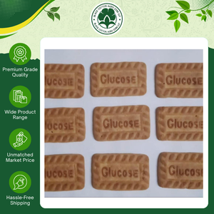 Biscuits au glucose rectangulaires de haute qualité, sains, fabriqués en Inde, vente en gros mondiale, biscuits énergétiques croustillants et sucrés - Product Image 4