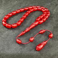 Tasbih artisanal en résine fait main, compteur de Dhikr islamique, élégantes perles de prière religieuses avec forme de hibou et thème ange