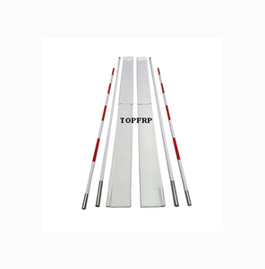 Ensemble de poteaux d'antenne de volley-ball pliables pour le sport - Product Image 1