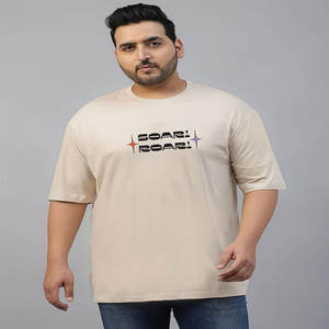 Camisetas Personalizadas de Alta Calidad para Hombre, Estilo Simple, Tie Dye, Tallas Grandes, Hombros Descubiertos, 100% Algodón, Ropa Urbana - Product Image 2