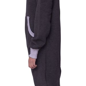 Pijama Enterizo de Forro Polar Transpirable con Capucha para Mujer, Colección Otoño-Invierno 2026, Ropa de Estar por Casa de Una Pieza - Product Image 6