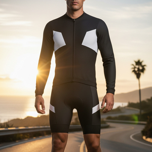 Uniforme de Ciclismo Profesional Personalizado, Conjunto de Jersey y Pantalones Cortos Sublimados para Bicicleta de Carretera, Ropa de Ciclismo Duradera y Anti-Fricción - Product Image 5