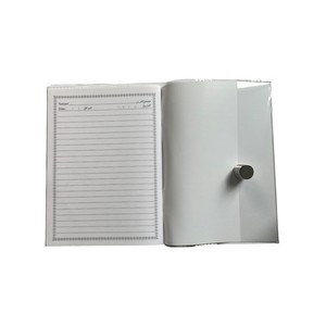 Moda ragazza arabica Notebook educativo con copertina trasparente in plastica e singola linea foderata Journal - Product Image 2