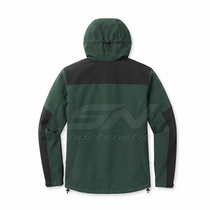 Veste de randonnée performante pour homme, légère, à capuche, coupe-vent, respirante, fermeture éclair intégrale - Product Image 2