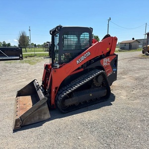 รถตักล้อยาง Kubota SVL95-2S แบบตีนตะขาบ เครื่องยนต์ด้านหน้า ปั๊มไฮดรอลิก เกียร์บ็อกซ์ ลูกปืน รับประกัน 2 ปี สภาพดีเยี่ยม - Product Image 4