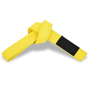 Uniforme Amarillo de BJJ 100% Algodón Transpirable Ligero y Duradero Unisex para Bebés y Niños Pequeños Ropa de Artes Marciales Teñido Liso - Product Image 1