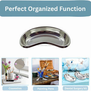 Bandeja renal de acero inoxidable de 6 pulgadas, reutilizable, autoclavable, tazón para vómitos, manual, CE ISO OEM ODM, proveedor mayorista, diseños personalizados - Product Image 6