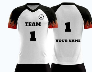 Tenues de football personnalisées pour enfants, ensembles de football pour garçons, vêtements d'entraînement pour équipes de jeunes, ensemble d'entraînement imprimé par transfert thermique - Product Image 5
