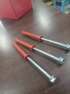 Fixations pour cadres HI LTI HRD-H 10x80 avec vis à tête hexagonale, zincées, pour béton, expansion. - Product Image 4