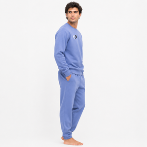 soft mens <b>sweatshirt</b> with comfortable warmth ribbed cuffs and hem clean neckline classic fit and durable fabric for travel <b>gym</b> - Product Image 2