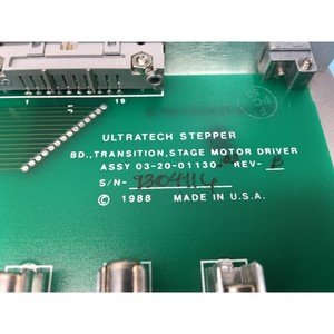 Carte Ultratech Stepper 03-20-01130-03 - Équipements et pièces semi-conducteurs d'occasion fiables à l'échelle mondiale - Product Image 3