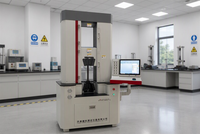 Máquina de Ensayo Universal (UTM) Electrónica Controlada por Computadora con Servomotor y Agarraderas Hidráulicas