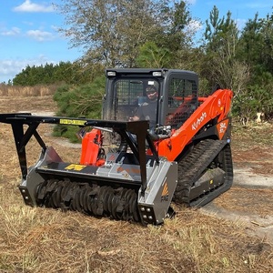 Durable Kubota Skid Steer Loader <b>Mulcher</b> Diesel-Powered Crawler Loader 4-Year Warranty High Efficiency for Reliable Brush - Product Image 1