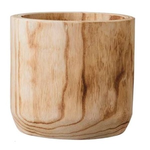 Plantes d'intérieur et décoration de balcon de jardin extérieur avec jardinière rustique durable, vase de table décoratif en bois naturel de haute qualité - Product Image 5