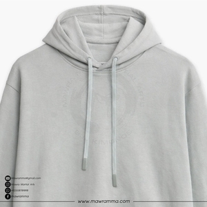 Sweat à capuche de sport personnalisé avec logo brodé ; Vêtements de sport respirants et coupe-vent de haute qualité ; Vente en gros OEM unisexe - Product Image 2