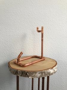 Vintage Style Metal <b>Table</b> Bottle Holder Elegant Wine Rack For Dining <b>Table</b> Kitchen And Home Bar Display Purpose From India - Product Image 6