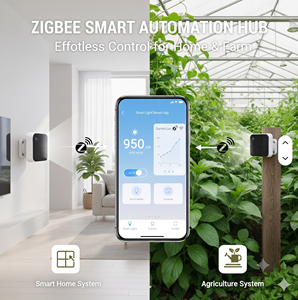 เซ็นเซอร์วัดแสงอัจฉริยะ ZigBee พลังงานแสงอาทิตย์ เครื่องวัดความเข้มแสงไร้สาย จอภาพวัดแสงแบบเรียลไทม์ IoT การเกษตร บ้านอัจฉริยะ - Product Image 6