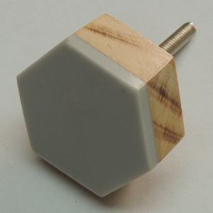 Wooden Resin Eco-Friendly Decoupage Cabinet Drawer Knobs Dresser Kitchen Door Pulls Accessories Hardware Customized Shape - Product Image 2