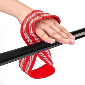 Sangles de musculation antidérapantes et respirantes en coton, réglables, pour la musculation, l'entraînement en salle de sport et le bodybuilding, portables - Product Image 1