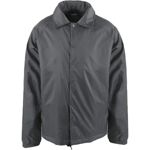 Men's Waterproof Polyester <b>Coach</b> Jacket Solid Color Turn-down Collar Casual Outerwear Autumn Wear - Product Image 1