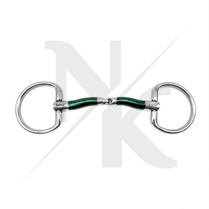 Más Vendido: Bocado de Hierro Dulce con Anillo Fijo y Eslabón de Acero de Una Sola Unión para Equipo Profesional de Equitación, Bocados de Fábrica OEM - Product Image 3