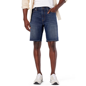 Shorts en jean décontractés pour hommes, sur mesure, design personnalisé, grande taille, écologiques, anti-plis, séchage rapide, respirants, effet délavé, qualité supérieure - Product Image 3