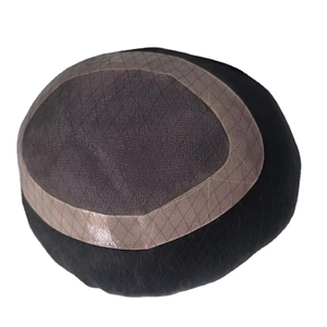 Human Hair Mono Base Toupee Bonnet <b>Wig</b> for <b>Men</b> with Bangladesh Hair Patches and Taz Hair - Product Image 1