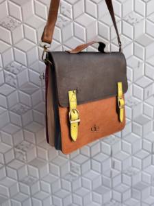 Bolso de mano de cuero reciclado, monedero multicolor para mujer, elegante, de cuero genuino, recién llegado, multiusos, bandolera de hombro para uso de mujer - Product Image 2