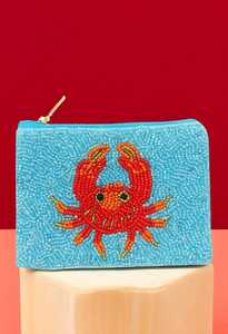 Handmade Beaded Cherry Coin <b>Purse</b> <b>Cute</b> Fruit Pattern Zipper Pouch Women Mini Wallet - Product Image 3