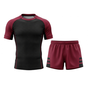 Uniforme de rugby de qualité durable, tissu doux et léger, coutures solides, coupe confortable, uniforme de rugby parfait pour une utilisation sportive - Product Image 6