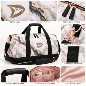 Printed Travel Duffle Bag Manufacturer Sports Gym Duffel Custom Logo OEM Wholesale Supplier - Product Image 6